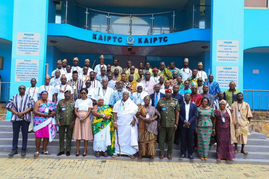 KAIPTC Hosts 2025 Teshie Homowo School to Strengthen Traditional Leadership for Peace